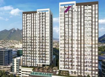 Departamento · 90m² · 1 Recámara · 2 Estacionamientos · Departamentos en Venta - Col. Mirador en Zona Valle Oriente - Monterrey N. L.