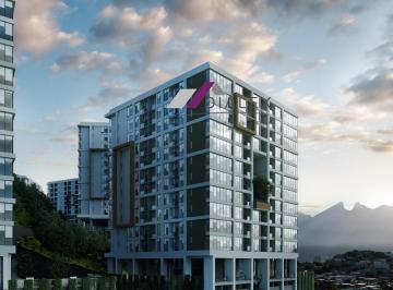 Departamento · 86m² · 2 Recámaras · 2 Estacionamientos · Departamentos en Venta, Zona Valle Oriente de 3 Recamaras en Monterrey
