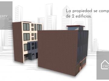 Edificio · 677m² · 5 Estacionamientos · Edificio 970 m² en Col, Narvarte Poniente, Benito Juárez