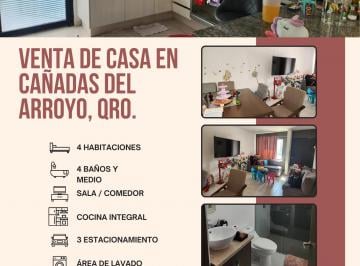 Casa de 4 habitaciones, Corregidora · Casa Residencial en Venta en Cañadas del Arroyo, Corregidora