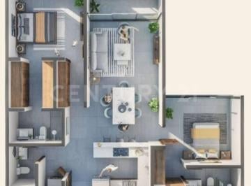 Departamento · 105m² · 2 Recámaras · 2 Estacionamientos · Departamento en Venta en Montebello, Mérida, Yucatán