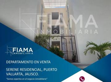 Departamento de 2 habitaciones, Puerto Vallarta · Departamento en Venta en Serene Residencial, Puerto Vallarta, Jal.