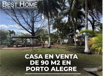 Casa · 90m² · 2 Recámaras · 2 Estacionamientos · Casa en Venta en Porto Alegre - Cancún