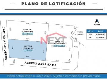 Foto principal · Terreno Industrial en Villas de Loma Alta Arteaga Industrial