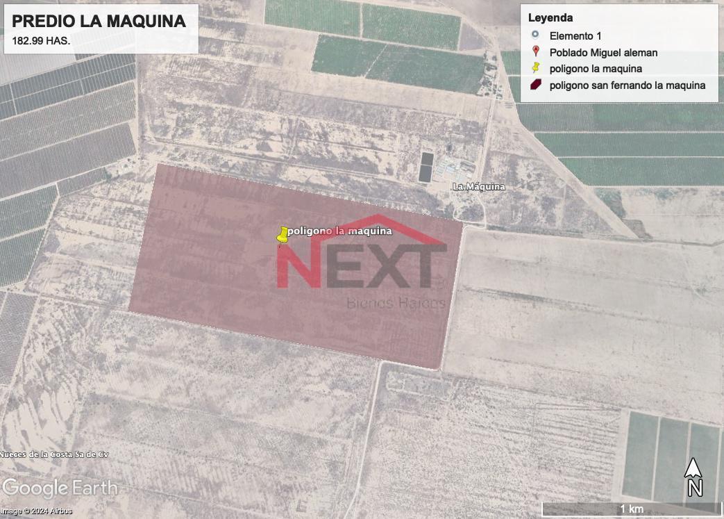 Land for Sale in Miguel Aleman Settlement