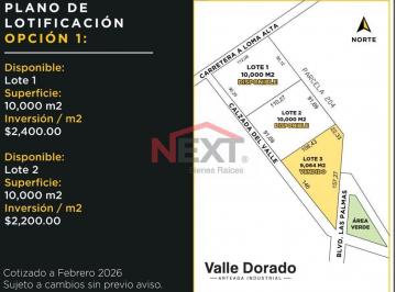 Foto principal · Terreno Industrial de 10,000 m en Valle Dorado Arteaga por Loma Alta