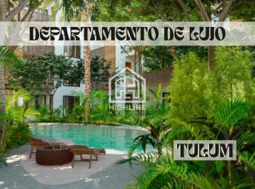 Departamento · 91m² · 2 Recámaras · 1 Estacionamiento · Departamento de Lujo Tulum | 2 Recamaras | Plunge Pool | Terraza