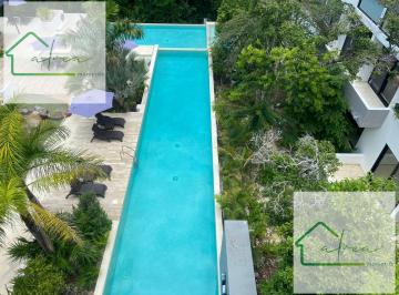 Departamento · 93m² · 2 Recámaras · Penthouse Lockoff con Terraza Privada y Jacuzzi en Anah Village, Akumal