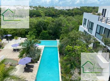 Departamento · 100m² · 2 Recámaras · 1 Estacionamiento · Venta y Renta de Departamento en Akumal, Planta Baja con 2 Recámaras