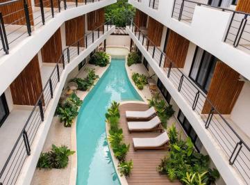 Departamento de 1 habitación, Tulum · Se Vende Amplio Estudio 58 m² en La Veleta