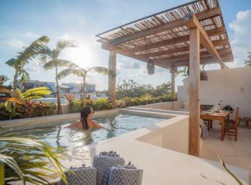 Departamento de 3 habitaciones, Tulum · Penthouse de 3 Recámaras en Veleta Tulum