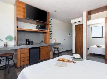 Departamento de 1 habitación, Tulum · Estudio en Renta en Aldea Zama, Tulum | Rooftop con Alberca y Gym | Ubicación Premium