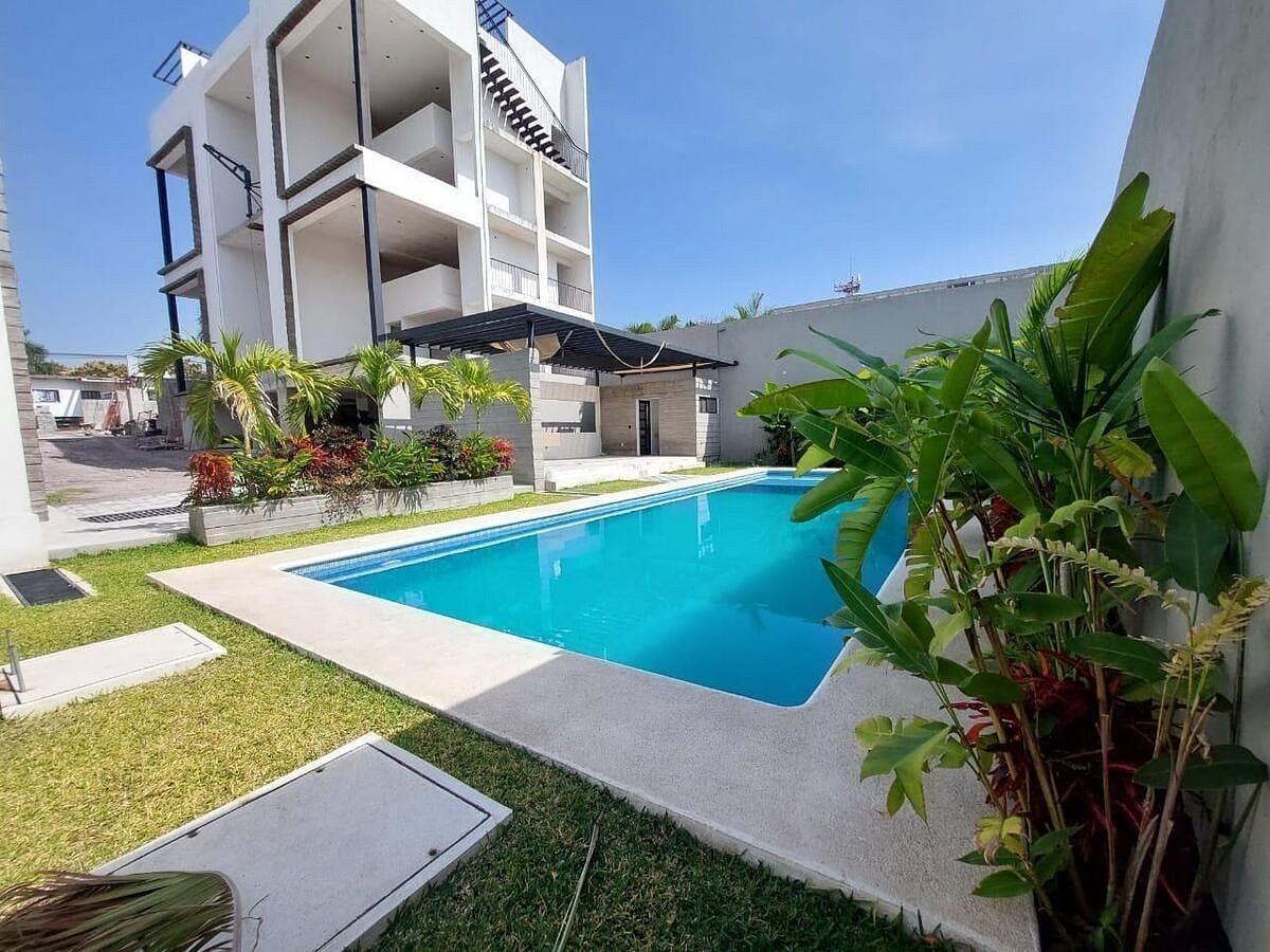 Departamento con Alberca y Jardín en Oaxtepec