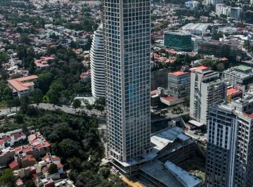 Departamento de 2 habitaciones, Huixquilucan · Nua. Living Interlomas. Torre 1 Piso 23.