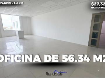Oficina · 56m² · 4 Estacionamientos · Oficina PH - 18 de 56.34 m² en Plaza Nayandei - Cancún