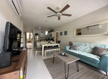Departamento de 3 habitaciones, Chicxulub Pueblo · Departamento Amueblado Planta Baja en Venta en Playa Chicxulub en "Playa Chaca"