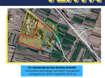 Terreno industrial , San Martín Texmelucan · Terreno Industrial en Venta | 29.73 Ha | San Martín Texmelucan | Espuela Ffcc