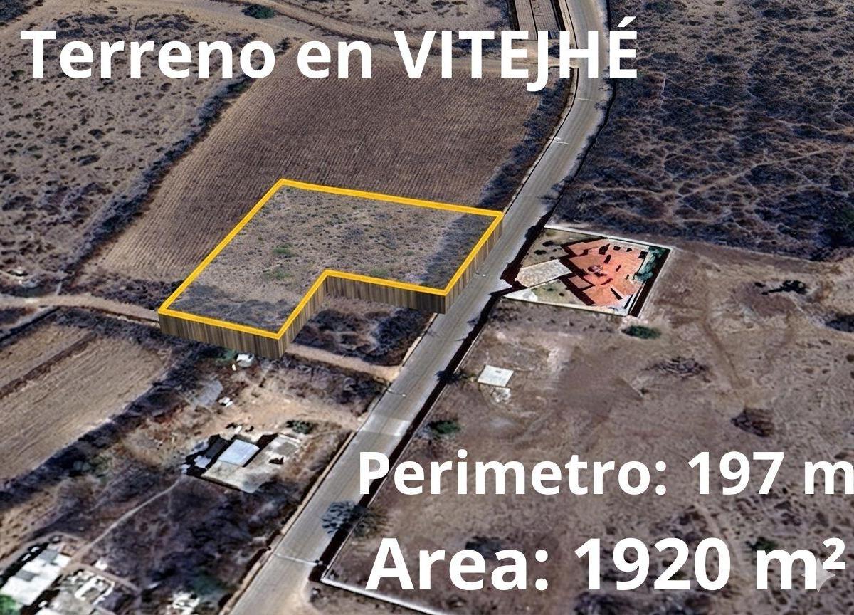 Terreno en Venta en Vitejhé, Huichapan, Hgo. $2,880,000