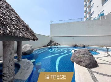 Departamento · 170m² · 3 Recámaras · 2 Estacionamientos · Departamento en Renta Costa Verde | Residencial Esmeralda