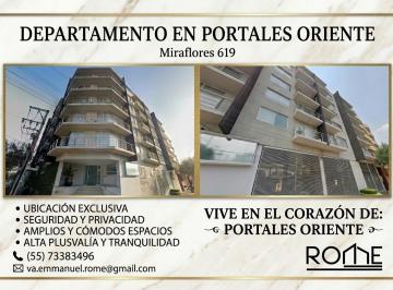 Departamento de 3 habitaciones, Benito Juárez · Departamento en Venta en Portales Oriente | Cerca de Metro Portales y Ermita