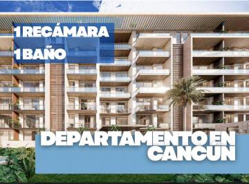 Departamento · 76m² · 1 Recámara · 1 Estacionamiento · Departamento en La Zona de Mayor Crecimiento de Cancún | Amenidades de Lujo | Alta Plusvalía