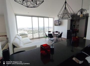 Departamento de 3 habitaciones, San Andrés Cholula · Departamento Penthouse Semiamueblado en Renta Puebla Lomas de Angelópolis Punta Cascatta