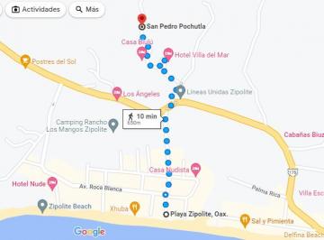 Terreno / Lote , San Pedro Pochutla · Excelente Oportunidad! Terreno en Venta Playa Zipolite 313.5 m² Col. La Loma