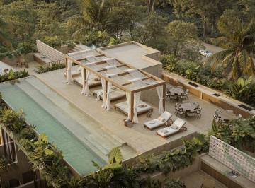 Departamento · 54m² · 1 Recámara · 1 Estacionamiento · Estudio en Venta en Playa del Carmen a Pocos m de La Playa | con Alberca