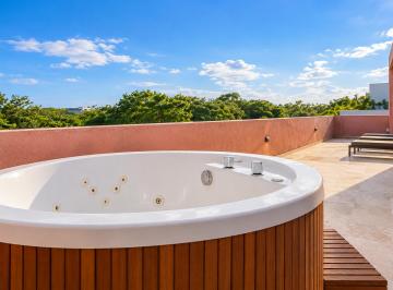 Departamento de 3 habitaciones, Tulum · Penthouse con Jacuzzi Privado y 3 Terrazas Listo Para Rentas Premium en Tulum
