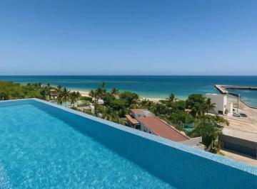 Casa de 1 habitación, Puerto Morelos · Estudio con Vista Al Manglar, Planta Baja, en Venta, Frente Al Mar, Puerto Morelos
