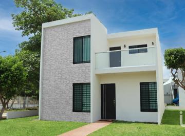 Casa · 124m² · 3 Recámaras · 2 Estacionamientos · Casa Nueva en Venta 2 Plantas con Recámara en Planta Baja Fracc Las Américas Mérida, Yucatán