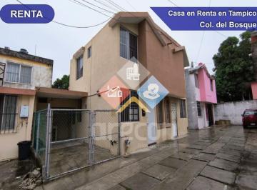 Casa · Casa en Renta Col. del Bosque, Tampico