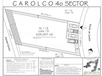 Terreno / Lote · 628m² · Terreno - Carolco