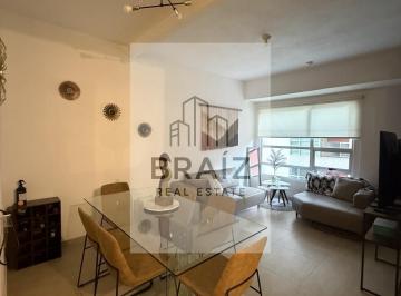 Departamento · 70m² · 2 Recámaras · 2 Estacionamientos · Precioso Departamento Amueblado en Rena Zona Esmeralda
