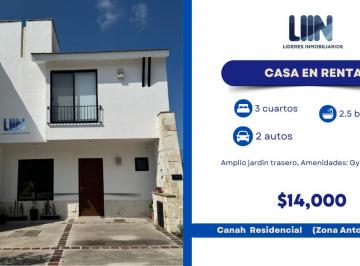 Casa de 3 habitaciones, León · Casa en Renta o Venta Canah Residencial