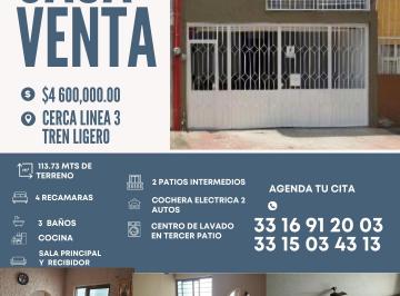 Casa de 4 habitaciones, Guadalajara · Casa en Excelente Ubicación