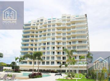 Departamento · 41m² · 1 Recámara · 1 Estacionamiento · Departamento Tipo Estudio en Cancun con Alberca, Areas Sociales, Ideal Para Vivir o Rentar