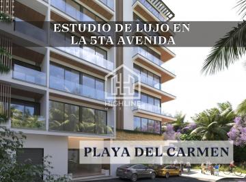 Departamento · 53m² · 1 Estacionamiento · Estudio en La 5ta Av | Playa del Carmen | Pet Friendly | Alberca Infinita