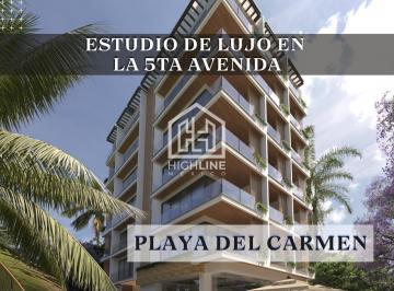 Departamento · 53m² · Estudio en 5ta Av | Playa del Carmen | Vista Al Mar | Roof Top