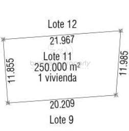 Terreno / Lote · 250m² · Terrenos Residenciales en Venta en Lomas Verdes