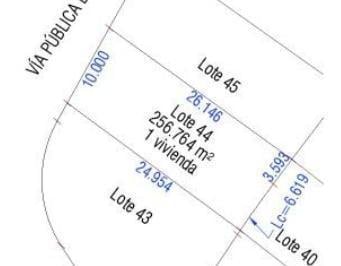 Terreno / Lote · 256m² · Terrenos Residenciales en Venta en Lomas Verdes