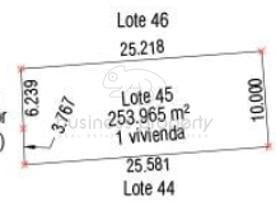 Terreno / Lote · 253m² · Terrenos Residenciales en Venta en Lomas Verdes