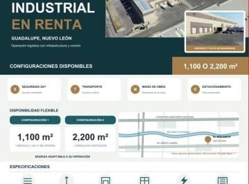 Bodega comercial , Guadalupe · Bodegas en Renta Zona Guadalupe/juarez
