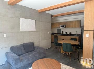 Departamento · 52m² · 1 Recámara · Departamento Nuevo en Roma Norte Cerca del Metro Sevilla