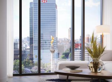 Departamento de 2 habitaciones, Cuauhtémoc · Thompson Residences Reforma | Lujo Extremo Frente Al Ángel