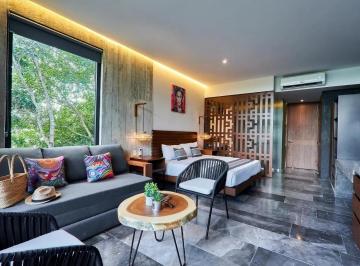 Totalmente equipado, con sofa cama · Estudio Premium en Tulum | Plunge Pool Privada + Ubicación Top + Roi Comprobado