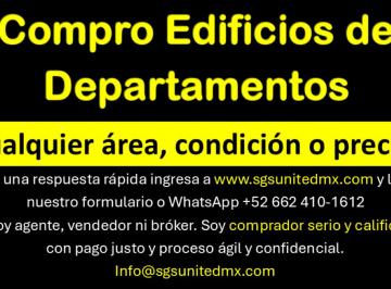 Edificio de 2 habitaciones, Hermosillo · Compro Edificios