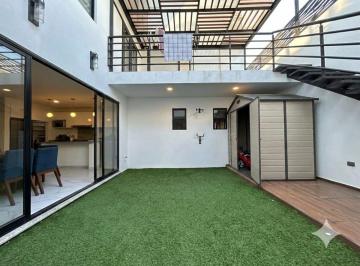 Casa · 120ha · 5 Recámaras · 2 Estacionamientos · Renta Casa Amueblada en La Antigua Cementera, Puebla, 5 Habitaciones, Terraza con Pergola, Gym.