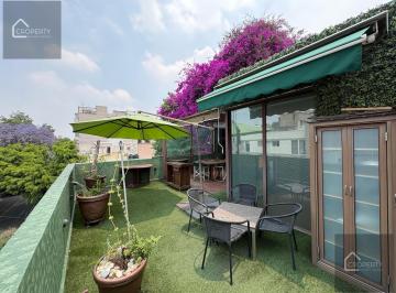 Departamento · 212m² · 3 Recámaras · 3 Estacionamientos · Penthouse 212.5 m² en Col. del Valle, Benito Juárez