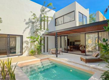Casa de 4 habitaciones, Solidaridad · Casa en Residencial Privado en Playa del Carmen